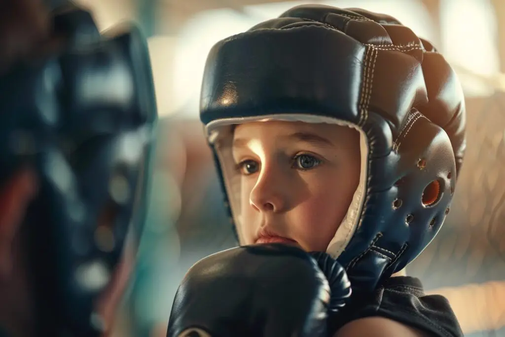 Youth boxing program offers high-intensity physical activity that challenges that participants providing a foundation for cummunity and coordination, from the first class with hand wraps enhancing lower body strength.