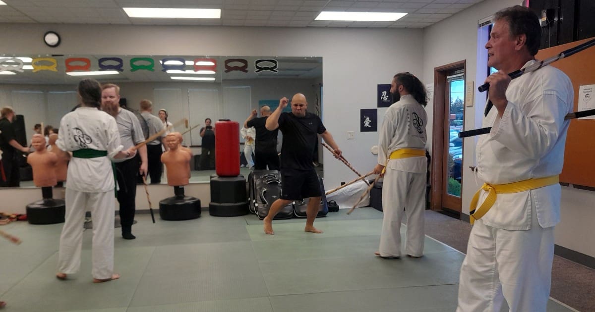 if your goal is to find a great workout that will help your self improvement, help you stay in the present moment, and have more body control; you'll enjoying watching your growth and progress from starting karate journey and learning self defense